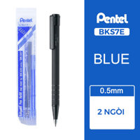 Ruột Bút Bi Nhật Bản Pentel BK250 - BKS7E  Ngòi 0.7mm Mưc Xanh và Đen  Ngòi bút bi Pentel BK250 - Xanh
