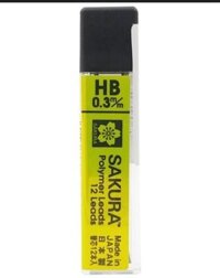 RUỘT BÚT CHỈ BẤM, 0.3, HB