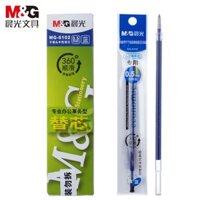 Ruột bút gel M&G 6102 ngòi 0.5mm - Thay thế cho các loại bút đậy nắp, chiều dài ruột 13.2cm