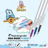 Ruột bút gel xóa được Thiên Long Điểm 10 TP-GRE003 - Mực Xanh - Combo 10