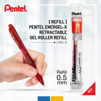 Ruột Bút Ký Nhật Bản Pentel LRN5  Ngòi 0.5mm  Ngòi Bút Pentel Energel Chính Hãng  3 Màu Mực - Đỏ  LRN5-B
