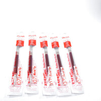 Ruột bút ký Pentel ENERGEL nét 0.5 0.7 1.0mm màu xanh đỏ - Nét 0.7mm - Đỏ