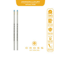 Ruột Bút Ký Viết Bi Khô Mini Cross Ngòi Trung Vỉ 2 Cái - Đỏ