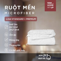 Ruột Chăn Hè (Đủ Size) Gòn Lông Vũ Microfiber, Vải Bọc 100% Cotton - 1988 Home Up, Ruột Mền Chần Bông Mỏng Nhẹ Ấm Áp