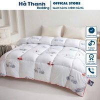 Ruột chăn lông vũ nhân tạo cao cấp thế hệ mới siêu nhẹ, Chất liệu vải ngoài cotton kháng khuẩn chống ẩm mốc nặng 3kg