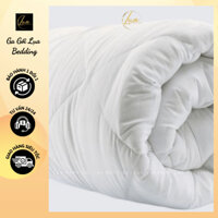 Ruột chăn mền gòn lông vũ Microfiber cao cấp Ga Gối Lụa Bedding có dây cố định