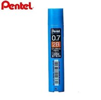 Ruột chì kim Pentel Ain Stein 2B . Ngòi 0.3mm  0.5mm  0.7mm  0.9mm siêu cứng trơn mượt - C277S - 0.7mm