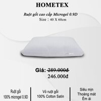 Ruột gối cao cấp Microgel - Hometex - 40 x 60 cm