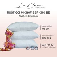 Ruột gối cho bé 25x35cm 35x50cm bông lông vũ nhân tạo Microfiber siêu mịn LEE CORNER, kích thước 35x50cm 25x35cm