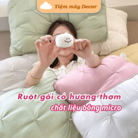 Ruột gối có hương thơm Dohia, ruột gối hương bạc hà, gam màu pastel kích thước 48x74cm