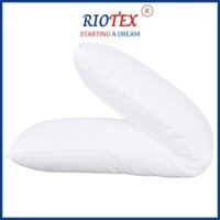 Ruột Gối Đôi Riotex Home Cao Cấp 40x100cm 1.4kg - Gối Đôi Tình Nhân, Gối Kê Bụng Bầu