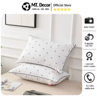 Ruột gối hilton vương miện, 2 cái ruột gối bông gòn cao cấp, kích thước 50x70cm