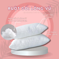 Ruột Gối Lông Vũ JejuBedding - Gối Nằm Cao Cấp Cho Khách Sạn 5 Sao