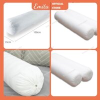 Ruột Gối Ôm Bông Gòn Bít Đầu Người Lớn Gối Ôm Cotton 35x100 - Thiết Kế EIMTABedding E08