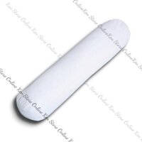Ruột gối ôm bông gòn vikoo size 35 x 100cm, gối ôm dài có khoá kéo giặt được gòn