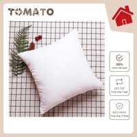 Ruột gối vuông 50x50 45x45 40x40 30x30cm tựa sofa bông mềm cotton Hàn cao cấp chống xẹp lún chống dị ứng Tomato Home