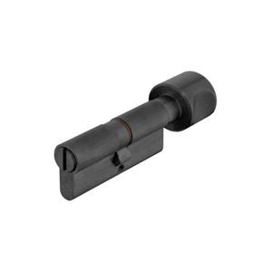 Ruột khóa cho cửa phòng vệ sinh 61mm đen mờ Hafele 916.64.940