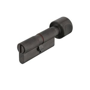 Ruột khóa cho cửa phòng vệ sinh 91mm đen mờ Hafele 916.64.952