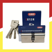 Ruột khóa Đức cao cấp ABUS X12R nikel 35/35 4 chìa vi tính có bi chống dò
