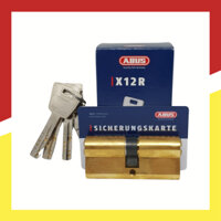 Ruột khóa Đức cao cấp ABUS X12R màu đồng 35/35 4 chìa vi tính có bi chống dò