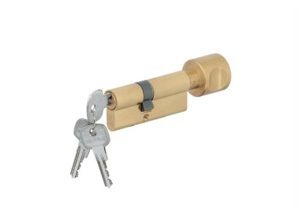 Ruột khóa Häfele 1 đầu chìa 1 đầu vặn 70mm 916.96.664