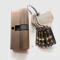 Ruột khoá tay gạt cửa chính Vickini chính hãng màu nâu