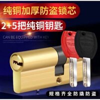 Ruột khóa tay gạt lõi đồng 80X32
