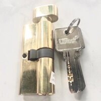 Ruột khoá tay gạt rộng 32mm dài 70mm 1 đầu vặn