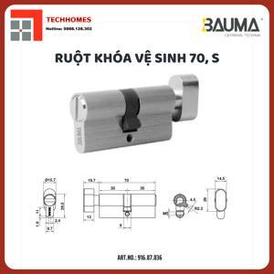 Ruột Khóa Vệ Sinh 60mm Bauma 916.87.836