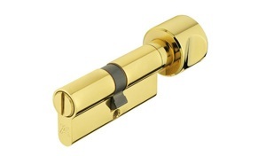 Ruột khóa wc 71mm màu đồng bóng Hafele 916.96.689