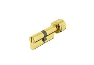 Ruột khóa wc 71mm màu đồng bóng Hafele 916.96.689