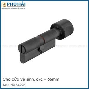 Ruột khóa wc màu đen Hafele 916.64.292