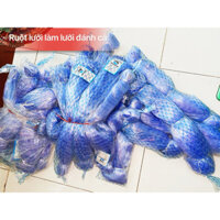 ruột lưới, làm lưới đánh cá, cao 75 mặt, căng 100m,cước 0.15 và 0.12