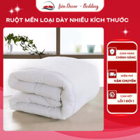 Ruột mền loại dày, ruột chăn bông trắng tinh khiết kích thước 2m-2m2, 1m9x2m1