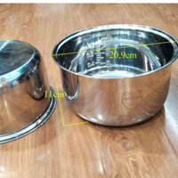 Ruột nồi INOX 304 cho nồi cơm điện 1,2 lít