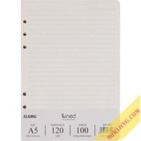 Ruột sổ còng A5 kẻ ngang giấy refill Klong MS 998