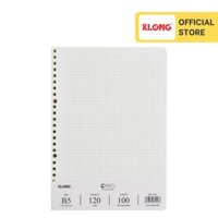 Ruột sổ còng Caro KLONG B5 12076 - 100 tờ 200 trang MS 546