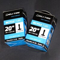 Ruột xe đạp 20x1.75/2.215 van xe máy dài 48mm DELI-TIRE