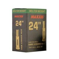 Ruột Xe Đạp 24×1.5/2.5 48mm Van Lớn (Schrader) Maxxis Welter Weight Bicycle Tube