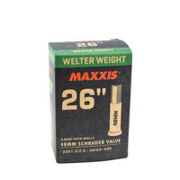 Ruột Xe Đạp 26×1.5/2.5 48mm Van Lớn (Schrader) MAXXIS Welter Weight Bicycle Tube
