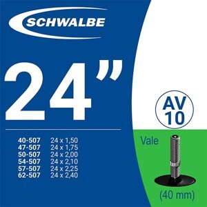 Ruột xe Schwalbe AV10, 24” (40mm)