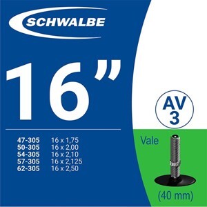 Ruột xe Schwalbe AV3, 16” (40mm)