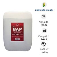 Rượu Bắp Hà Nội Halico 19.5% vol 20 Lít