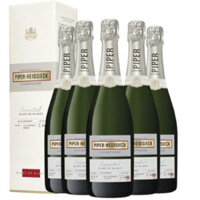 Rượu Champagne Piper – Heidsieck Essentiel Blanc De Blancs chai 750 ml x 6 chai với 12%vol nhập khẩu nguyên thùng