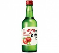 Rượu Chin Soju Hương Dâu 360ml 12% Vol – Ngọt Ngào, Quyến Rũ và Dễ Uống