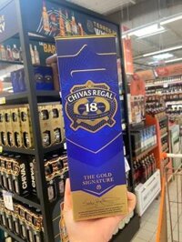 Rượu Chivas Regal 18 Gold Signature – Xách tay từ Pháp