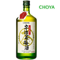 Rượu Choya Ujicha Umeshu Trà Xanh Nhật Bản 7% vol 720ml x 6 chai nhập khẩu