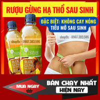 Rượu Gừng Hạ Thổ I'm Nature Giúp Giảm Mỡ - Đánh Gió - Phòng Ngừa Cảm Cúm 500ml