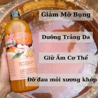 Rượu Gừng Nghệ Gấc Hạ Thổ hanmade dùng cho body