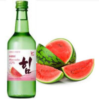 Rượu Him Soju Dưa Hấu (Him Soju Watermelon) 12% vol chai 360ml x 20 chainhập khẩu nguyên thùng